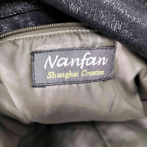 Nanfan 異素材 トートバッグ レディース