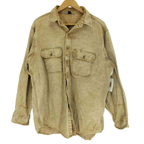 カーハート Carhartt 90S 三角タグ フラップポケット L/S レギュラーカラー ワークシャツ ダック地 ジャケット メンズ