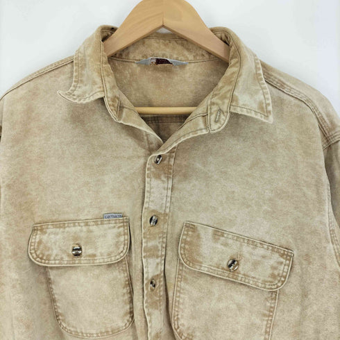 カーハート Carhartt 90S 三角タグ フラップポケット L/S レギュラーカラー ワークシャツ ダック地 ジャケット メンズ