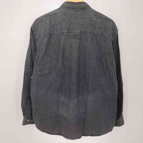 エルエルビーン L.L.Bean 90S L/S ブラックデニムシャツ メンズ import:M