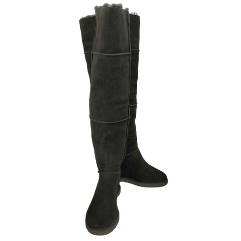 アグ UGG ラシック フェム オーバー ザ ニー ロング ウェッジブーツ レディース JPN:23