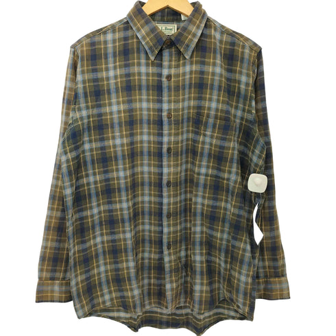エルエルビーン L.L.Bean 90S MADE IN USA L/S チェックネルシャツ メンズ import:M
