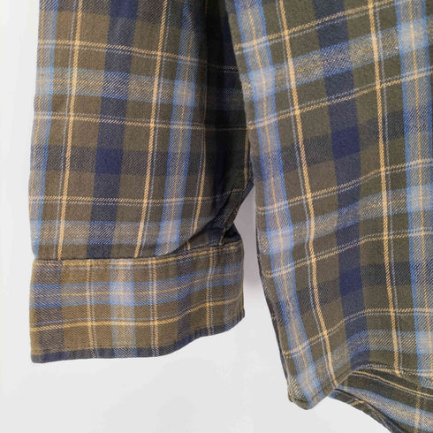 エルエルビーン L.L.Bean 90S MADE IN USA L/S チェックネルシャツ メンズ import:M