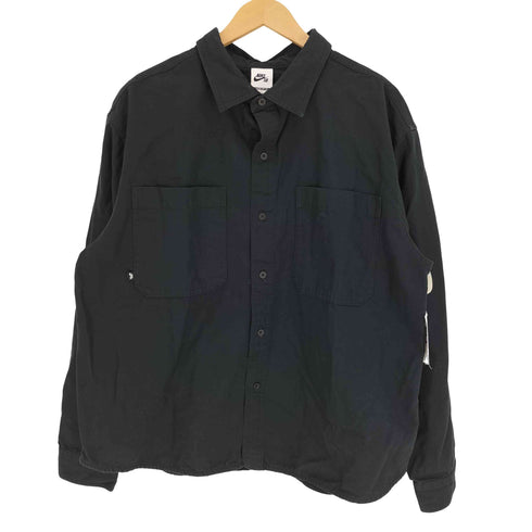 ナイキスケートボーディング NIKE SB 25SS Button-Up Shirt ロングスリーブ ウーブン スケートボードトップ メンズ 2XL