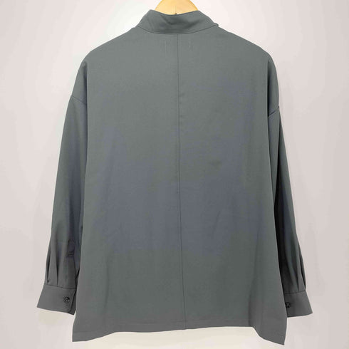 ルース Loose ドレープトロミ ハイネックベルト2WAYシャツ メンズ JPN:XS