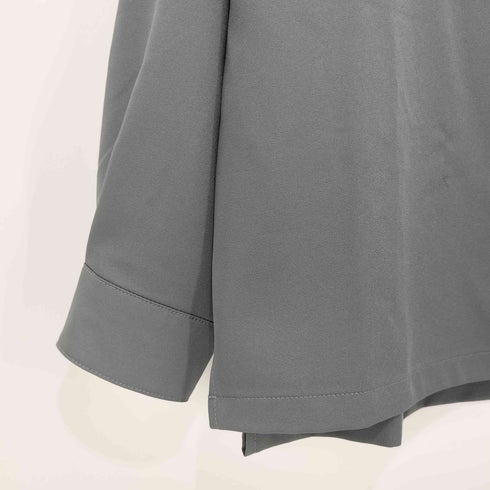 ルース Loose ドレープトロミ ハイネックベルト2WAYシャツ メンズ JPN:XS