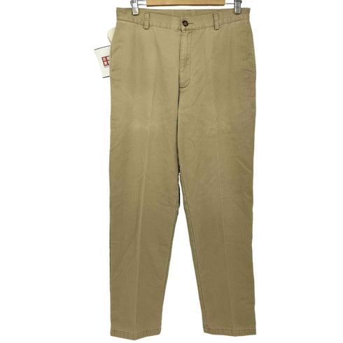 エルエルビーン L.L.Bean 00S NATURAL FIT 裏地チェック チノパンツ メンズ 32/34
