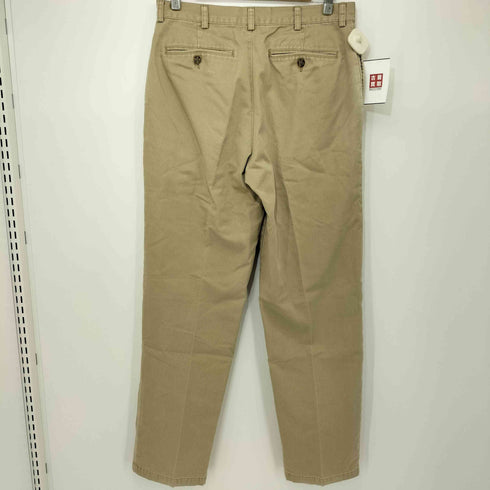 エルエルビーン L.L.Bean 00S NATURAL FIT 裏地チェック チノパンツ メンズ 32/34