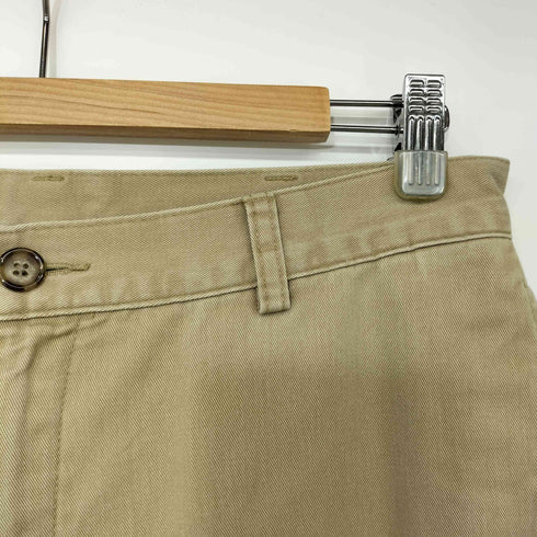 エルエルビーン L.L.Bean 00S NATURAL FIT 裏地チェック チノパンツ メンズ 32/34