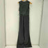ジャンポールゴルチエフェム Jean Paul GAULTIER FEMME 90-00S イタリア製 ウール ポリ 4B ベスト ノースリーブ ワンピース LAMPOジップ レディース EUR:42