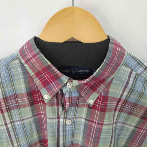 ラルフローレン RALPH LAUREN MCMEEL BD コットンチェック長袖シャツ メンズ JPN:L