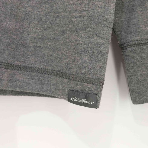 エディーバウアー Eddie Bauer L/S ヘンリーネックTシャツ メンズ import:M