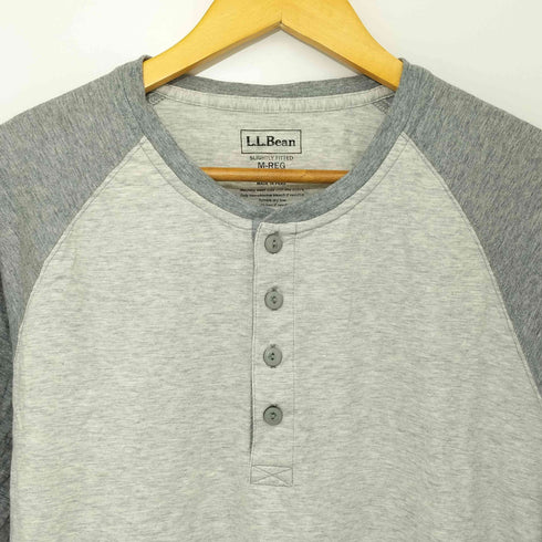 エルエルビーン L.L.Bean L/S ヘンリーネックTシャツ メンズ import:M