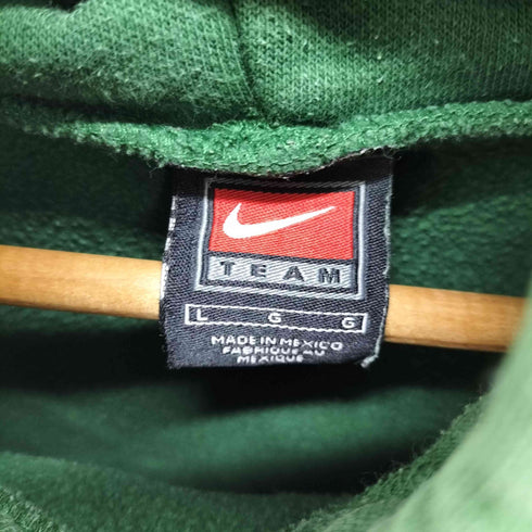 ナイキ NIKE 90-2000s メキシコ製 カレッジロゴ刺繍 プルオーバーパーカー メンズ import:L