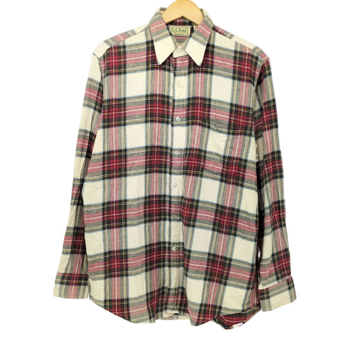 エルエルビーン L.L.Bean 90S FREEPORT MAINE チェックネルシャツ メンズ import:M