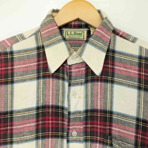 エルエルビーン L.L.Bean 90S FREEPORT MAINE チェックネルシャツ メンズ import:M