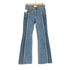 サムシング SOMETHING MADE IN JAPAN LISA FLARE フレアジップフライデニムパンツ レディース 27