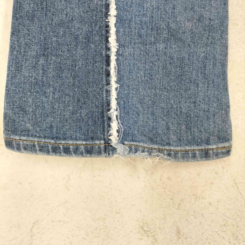 サムシング SOMETHING MADE IN JAPAN LISA FLARE フレアジップフライデニムパンツ レディース 27