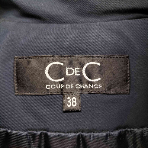 クードシャンス COUP DE CHANCE ファーダウンコート レディース 38