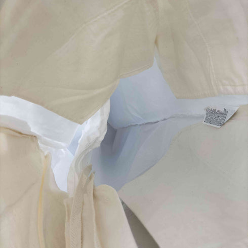 ムジラボ MUJI labo 綿混タックワイドパンツ レディース 70