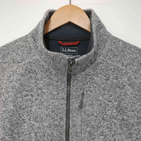 エルエルビーン L.L.Bean 裏地フリース ニットジャケット メンズ import:M