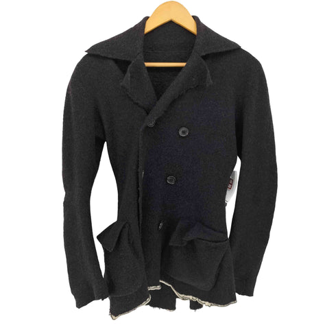 INTOCA 裾フリルデザイン 変形 ピーコート レディース