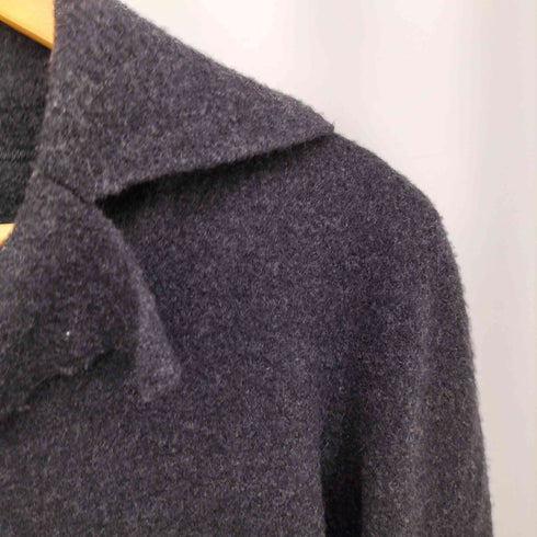 INTOCA 裾フリルデザイン 変形 ピーコート レディース