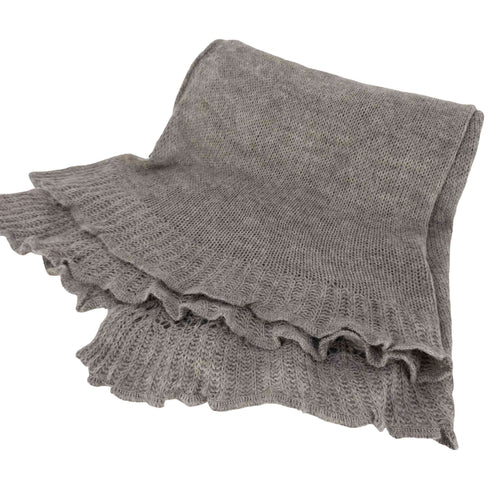 ニューヨーカー NEWYORKER イタリア製 モヘア混 アクリルマフラー レディース