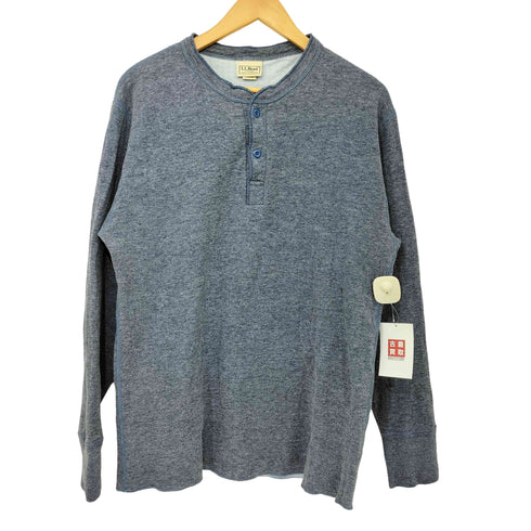 エルエルビーン L.L.Bean L/S ヘンリーネックスウェット メンズ import:M
