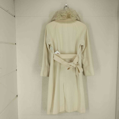 ビアッジョブルー Viaggio Blu アンゴラウール ベルテッドファーコート レディース JPN:1