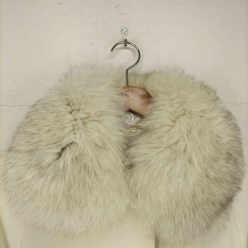 ビアッジョブルー Viaggio Blu アンゴラウール ベルテッドファーコート レディース JPN:1