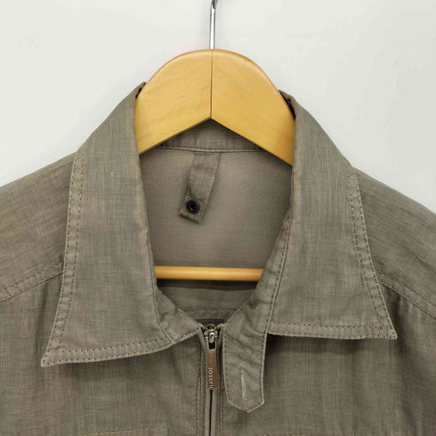 ジョゼフオム JOSEPH HOMME リネン ジップアップ シャツ ジャケット メンズ JPN:48