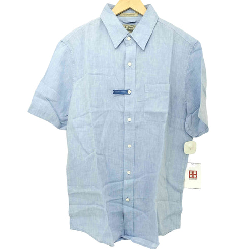エルエルビーン L.L.Bean S/S リネンシャツ メンズ import:M