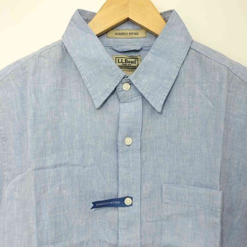 エルエルビーン L.L.Bean S/S リネンシャツ メンズ import:M
