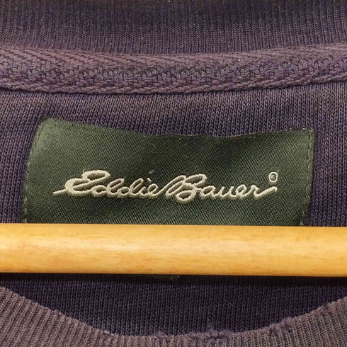 エディーバウアー Eddie Bauer 00S フロントロゴスウェット メンズ import:XS