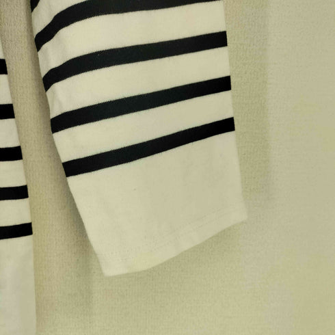 セントジェームス SAINT JAMES フランス製 ボーダー柄 ボートネック L/S レディース DE:32