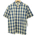 エルエルビーン L.L.Bean TRADITIONAL FIT S/S ブロックチェックシャツ メンズ import:M
