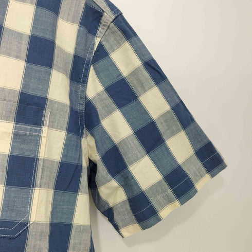 エルエルビーン L.L.Bean TRADITIONAL FIT S/S ブロックチェックシャツ メンズ import:M
