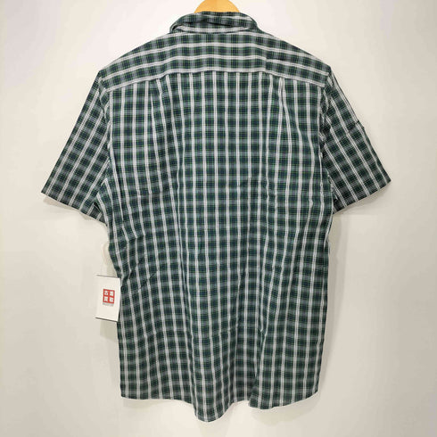 エルエルビーン L.L.Bean SLIGHTLY FITTED S/S チェックシャツ メンズ import:M