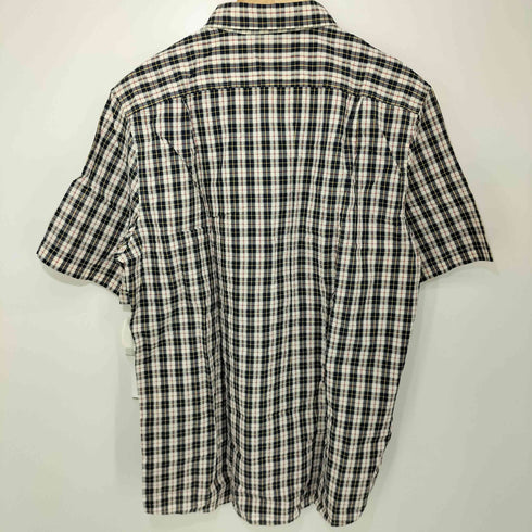 エルエルビーン L.L.Bean SLIGHTLY FITTED S/S チェックシアサッカーシャツ メンズ import:M