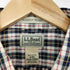 エルエルビーン L.L.Bean SLIGHTLY FITTED S/S チェックシアサッカーシャツ メンズ import:M