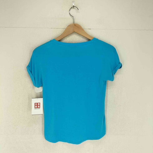 ラインストーンメッセージプリントチビTシャツ Y2K レディース