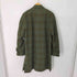 GREEN CLOTHIERS 推定60-70s USA製 Amalgamated Clothing Workers of America チェック柄 ステンカラーコート メンズ