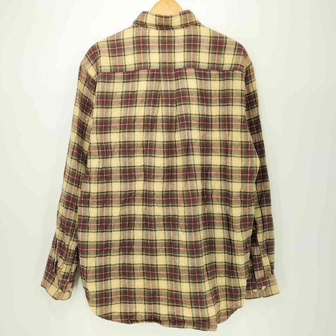 エルエルビーン L.L.Bean 00S BD L/S チェックネルシャツ メンズ import:M