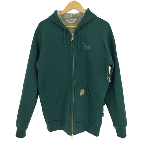 ステューシー Stussy 20AW CAR-LUX HOODED JACKETD ジップアップ パーカー メンズ import:L