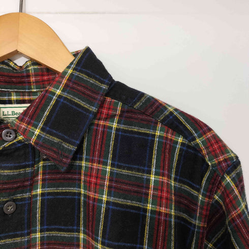 エルエルビーン L.L.Bean 00S BD L/S チェックネルシャツ メンズ import:M