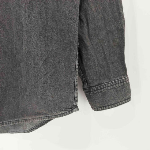 エルエルビーン L.L.Bean L/S ブラックデニムシャツ メンズ import:M