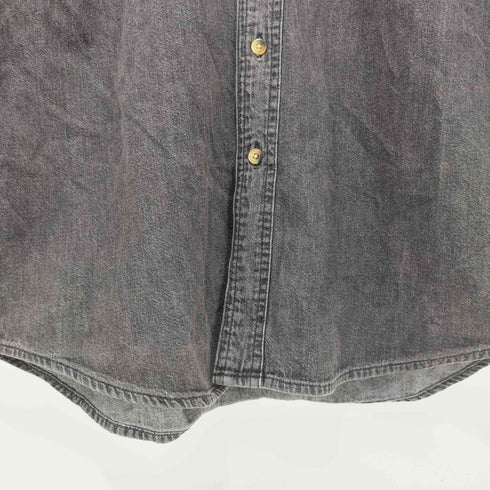 エルエルビーン L.L.Bean L/S ブラックデニムシャツ メンズ import:M