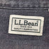 エルエルビーン L.L.Bean L/S ブラックデニムシャツ メンズ import:M