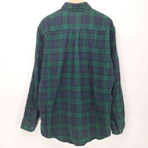エルエルビーン L.L.Bean 00S ブラックウォッチ L/S ネルシャツ メンズ import:M